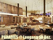 Österreich / Salzburger Land: das PURADIES in Leogang öffnet im Dezember 2016 – einzigartiges Erholungsresort und „Design-Gustostück“ direkt an der Piste des Skigebiets Saalbach Hinterglemm Leogang Fieberbrunn (©Foto. Puradies)